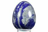 Polished Lapis Lazuli Egg - Pakistan #352499-1